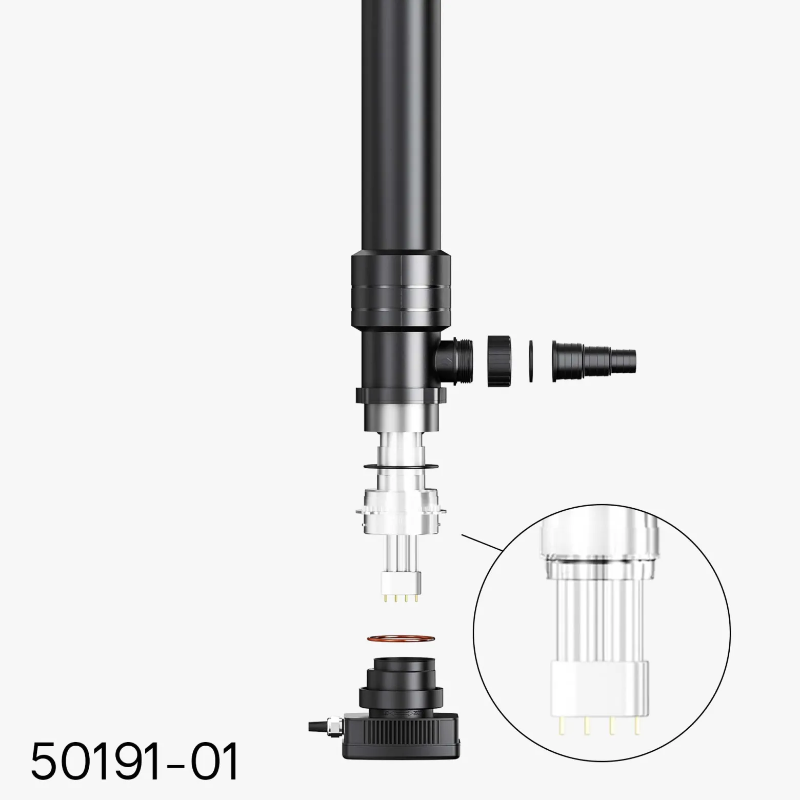 SunSun Ersatzteil für CUV-672 Teichklärer – UV-C Lampe – 36 W – für Teiche, UV Leuchtmittel, UVC Teichfilter Zubehör