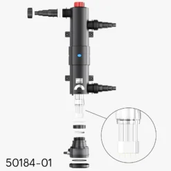 SunSun Ersatzteil für CUV-324 Teichklärer – UV-C Lampe – 24 W – für Teiche, UV Leuchtmittel, UVC Teichfilter Zubehör