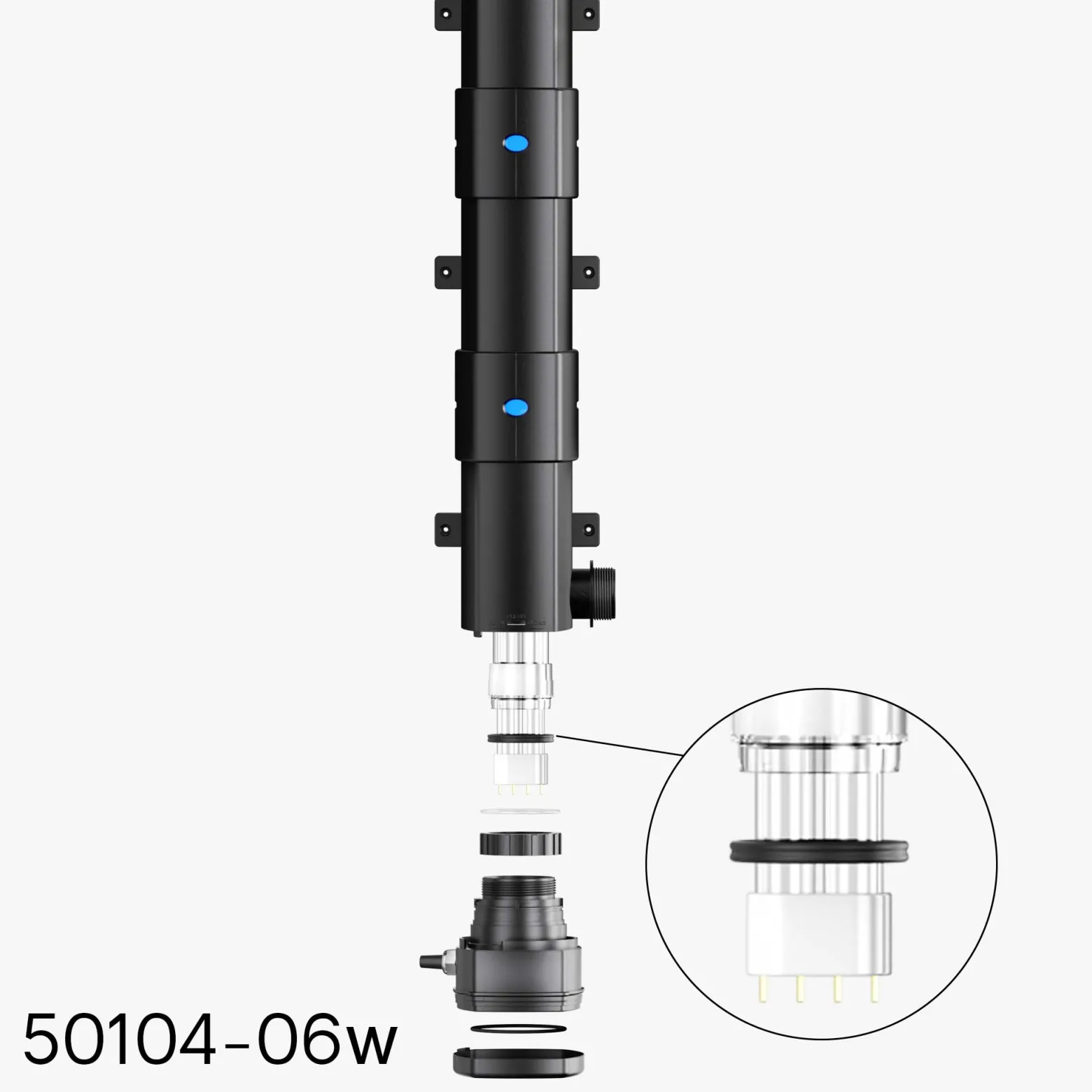 SunSun Ersatzteil für CUV-272 Teichklärer – O-Ring 3 A – für Teichfilter, UV Leuchtmittel, UVC Klärer Zubehör