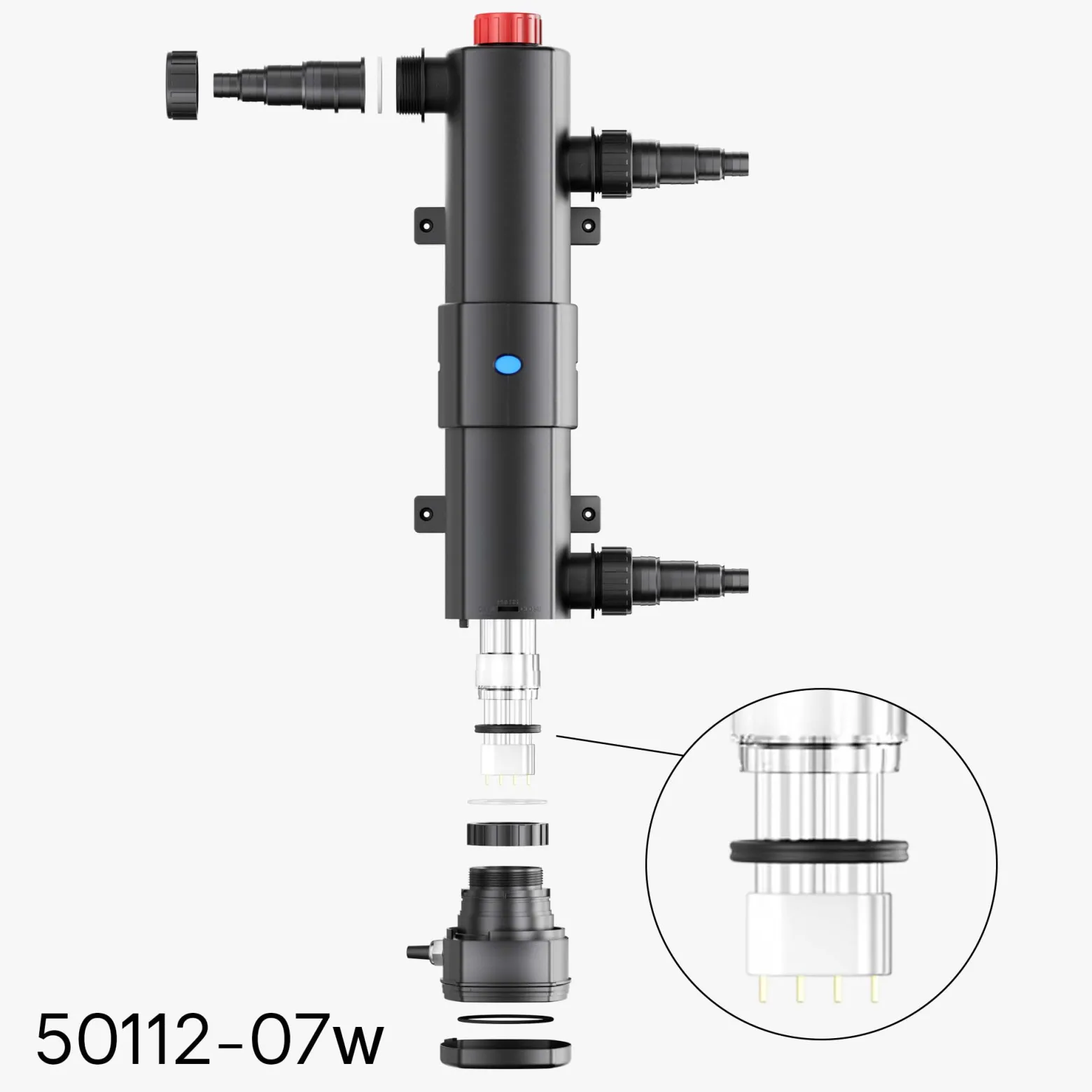 SunSun Ersatzteil für CUV-218 Teichklärer – O-Ring 3 A – für Teichfilter, UV Leuchtmittel, UVC Klärer Zubehör