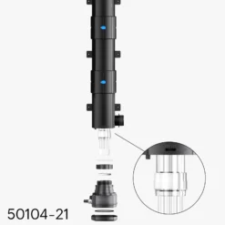 SunSun Ersatzteil für CUV-272 Teichklärer – Quarzglashülse C – transparent – für Teiche, UV Lampe, Filter, UVC Teichfilter Zubehör
