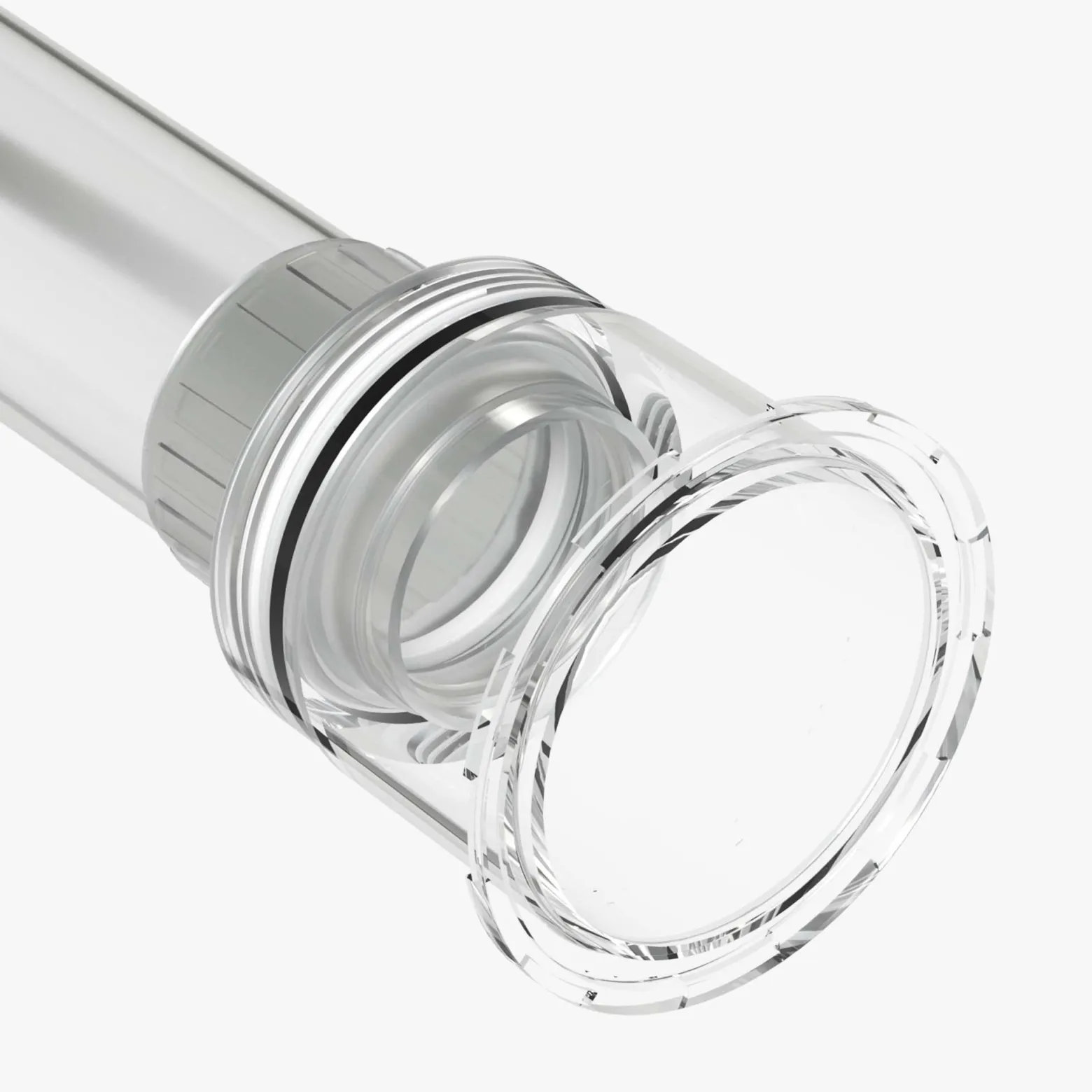SunSun Ersatzteil für CUV-209 Teichklärer – Quarzglashülse – transparent – für Teiche, UV Lampe, Filter, UVC Teichfilter Zubehör
