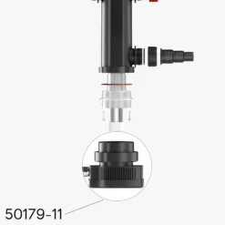 SunSun Ersatzteil für CUV-318 Teichklärer – Anschlusseinheit – für Teichfilter, UV Leuchtmittel, UVC Klärer Zubehör