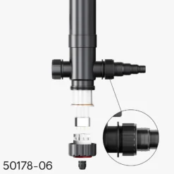 Sun Sun Ersatzteil für CUV-136 Teichklärer – Schraubring – für Teichfilter, UV Leuchtmittel, UVC Klärer Zubehör