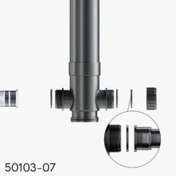 Sun Sun Ersatzteil für CUV-172 Teichklärer – Gummiring – für Teichfilter, UV Leuchtmittel, UVC Klärer Zubehör