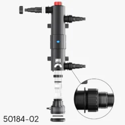 Sun Sun Ersatzteil für CUV-324 Teichklärer – Schraubring – für Teichfilter, UV Leuchtmittel, UVC Klärer Zubehör