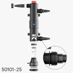Sun Sun Ersatzteil für CUV-224 Teichklärer – Schraubring – für Teichfilter, UV Leuchtmittel, UVC Zubehör Klärer