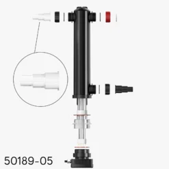 SunSun Ersatzteil für CUV-655 Teichklärer – Durchflussmesser – für Teichfilter, UV Leuchtmittel, UVC Klärer Zubehör