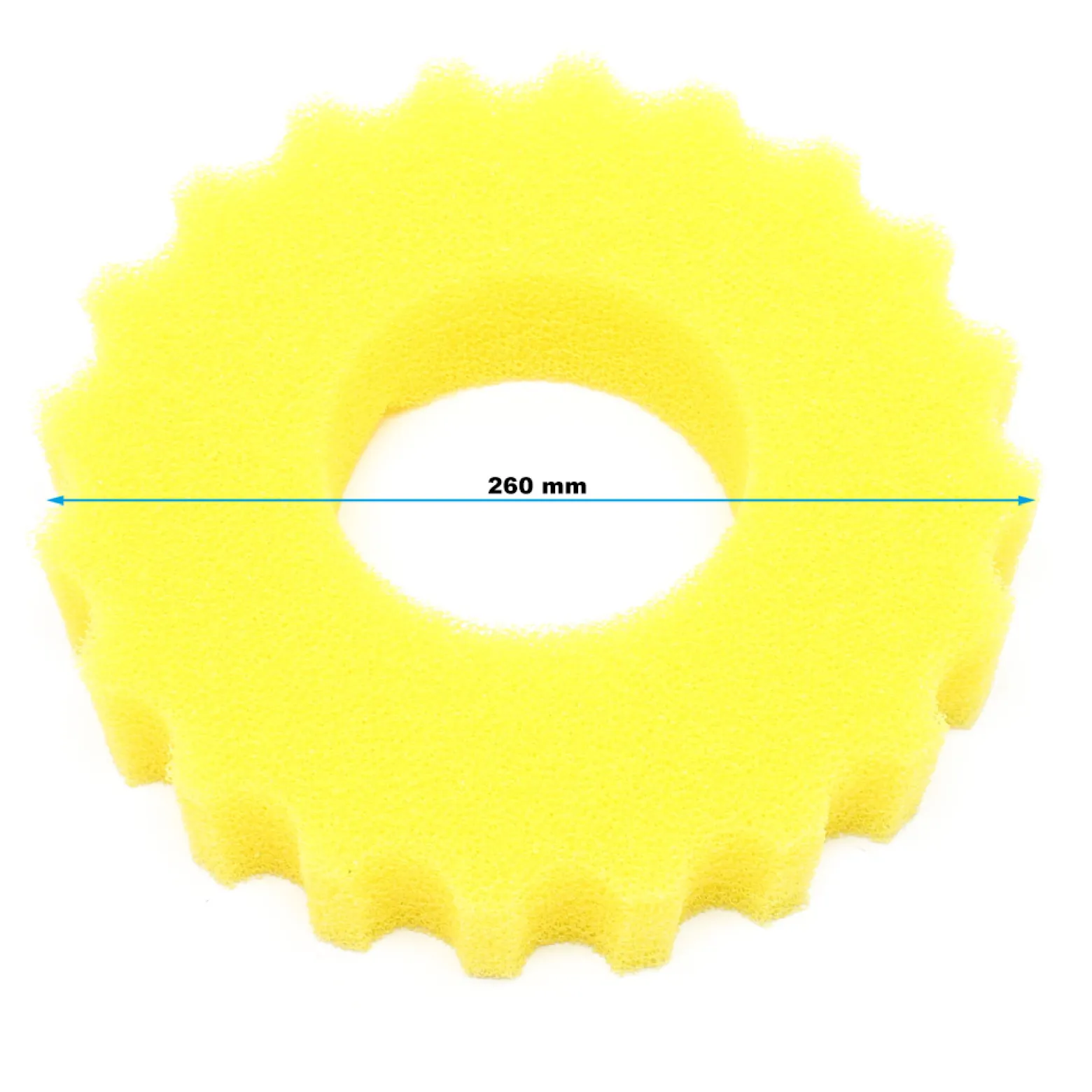 SunSun Ersatzteil für Druckteichfilter CPF-5000 Schwamm gelb, Teichdruckfilter UV-Lampe 18 W, 10000 l/h Teichfilteranlage