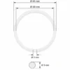 SunSun Ersatzteil für Druckteichfilter CPF-180/250 Anschluss-Set 2tlg., Teichfilter mit UV-Lampe 11 W, 10000 l/h Teichfilteranlage