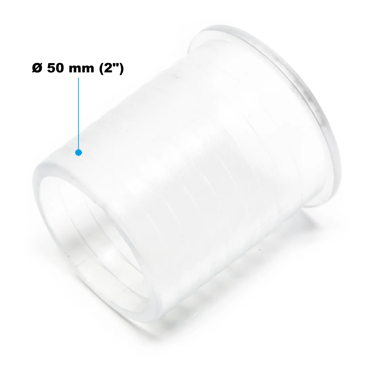 SunSun Ersatzteil für Druckteichfilter CPF-20000/30000 Ein-/Ausgang Ø 50 mm, Teichdruckfilter UVC-Lampe, effiziente Teichfilteranlage