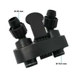 SunSun Ersatzteil für HW-403B Aquarium Außenfilter - Vorlaufventil und Rücklaufventil, Ein- und Auslasskupplung für Aquariumfilter, Aquariumzubehör Ersatz Ventil