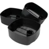 SunSun Ersatzteil für HW-403B Aquarium Außenfilter - 3 Filterkörbe für Filtermedium, Ersatz Filterkorb für Auqarien, Filterbehälter für Aquaristik