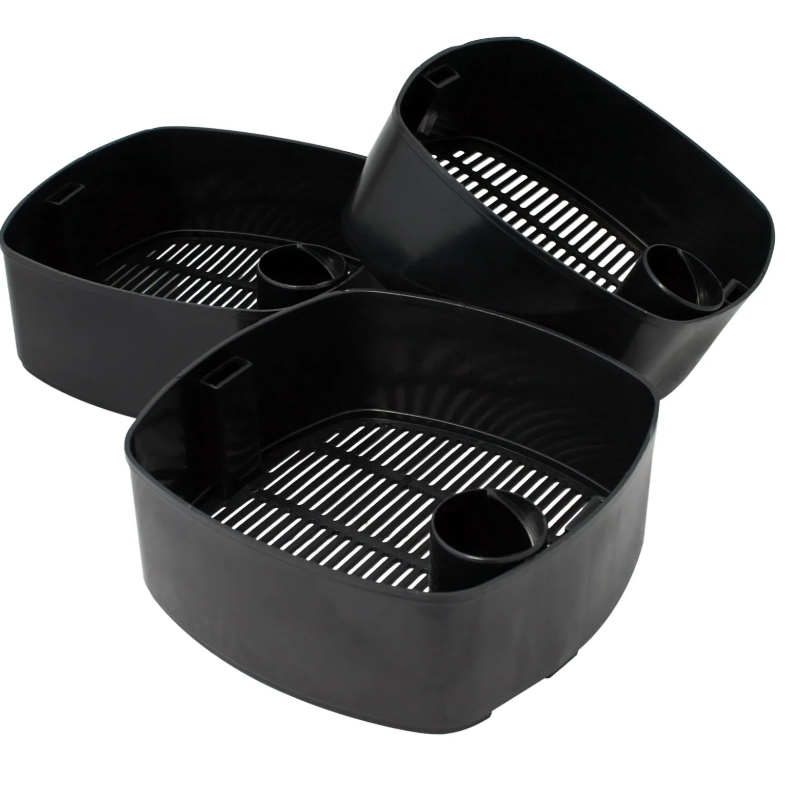 SunSun Ersatzteil für HW-403B Aquarium Außenfilter - 3 Filterkörbe für Filtermedium, Ersatz Filterkorb für Auqarien, Filterbehälter für Aquaristik