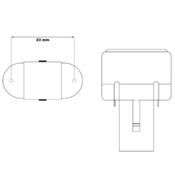 SunSun Ersatzteil für HW-404B Außenfilter – UV-C Lampe – 9 W – für Aquarien, UV Leuchtmittel, UVC Klärer Zubehör