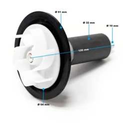 SunSun Ersatzteil für Schwimmbadpumpe Rotor vormontiert, leistungsstarke Poolfilteranlage, Filterpumpe mit hoher Förderleistung, robuste Pool Pumpe