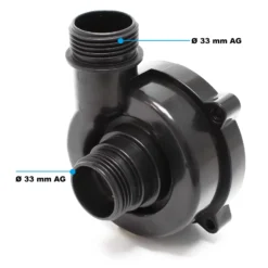 SunSun Ersatzteil für Schwimmbadpumpe Pumpengehäuse passend für Poolpumpe CPP-5000 bis CPP-8000 Original Ersatzgehäuse für Poolfilteranlage