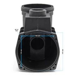 SunSun Ersatzteil für Schwimmbadpumpe Pumpengehäuse, 550 W Poolfilteranlage, Poolpumpe mit Schwimmerschalter, Filterpumpe 13000 l/h