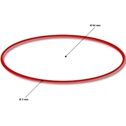 SunSun Ersatzteil O-Ring 1 Dichtung für Bio Teichfilter CBF-200T CBF-200U CBF-200 – Durchlauffilter Teich bis 8000L Teichvolumen – bis 2300l/h – mit Thermometer – Filter Biofilter Koiteich