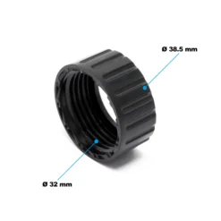 SunSun Ersatzteil Schraubring für Bio Teichfilter CBF-200T CBF-200U CBF-200 – Durchlauffilter Teich bis 8000L Teichvolumen – bis 2300l/h – mit Thermometer – Filter Biofilter Koiteich – Filteranlage