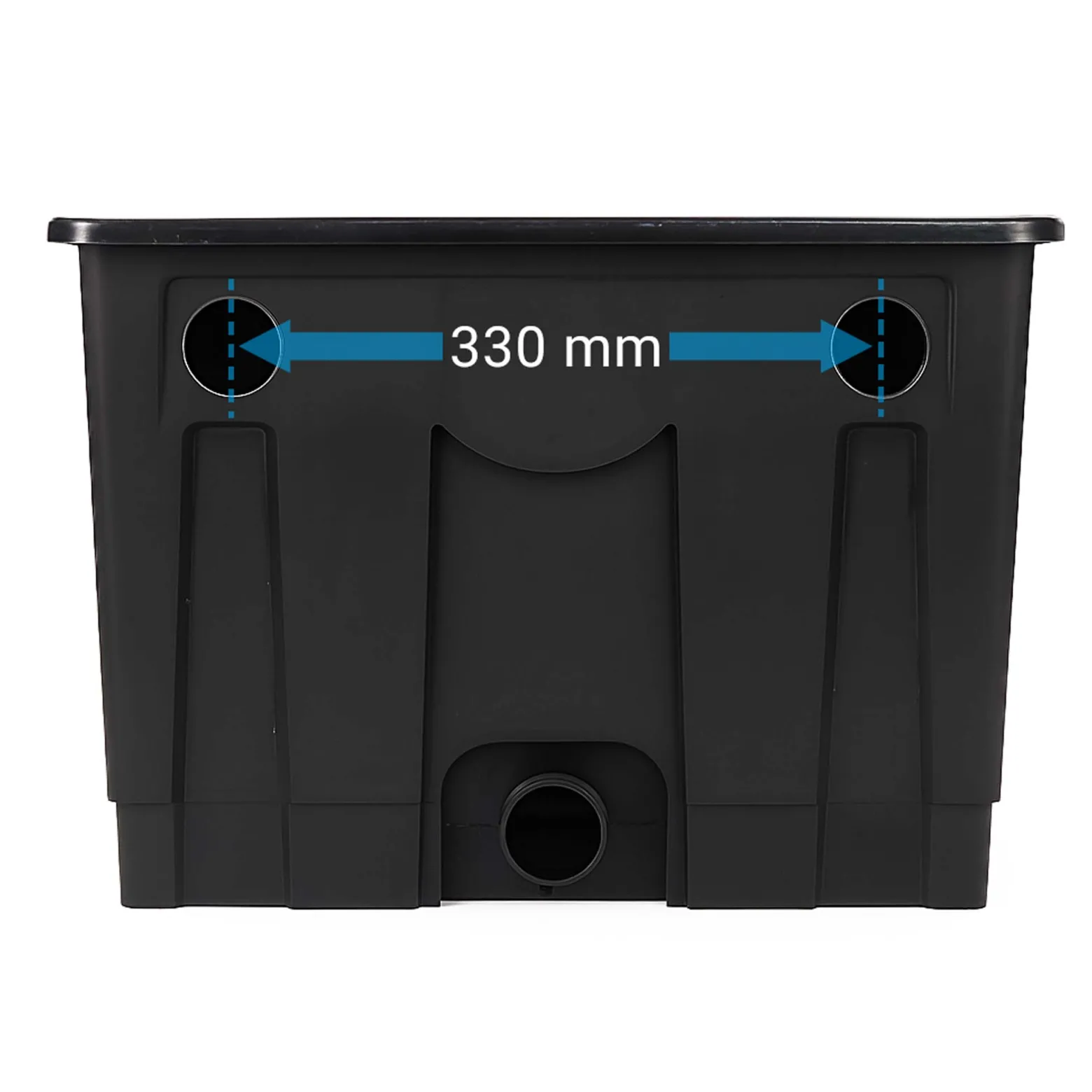 SunSun Ersatzteil Wanne Stufe 1 für Bio Teichfilter CBF-350 - Durchlauffilter Teich bis 12.000 L Teichvolumen - bis 8000 l/h - 1 Kammer-System Teich Filter Biofilter Koiteich