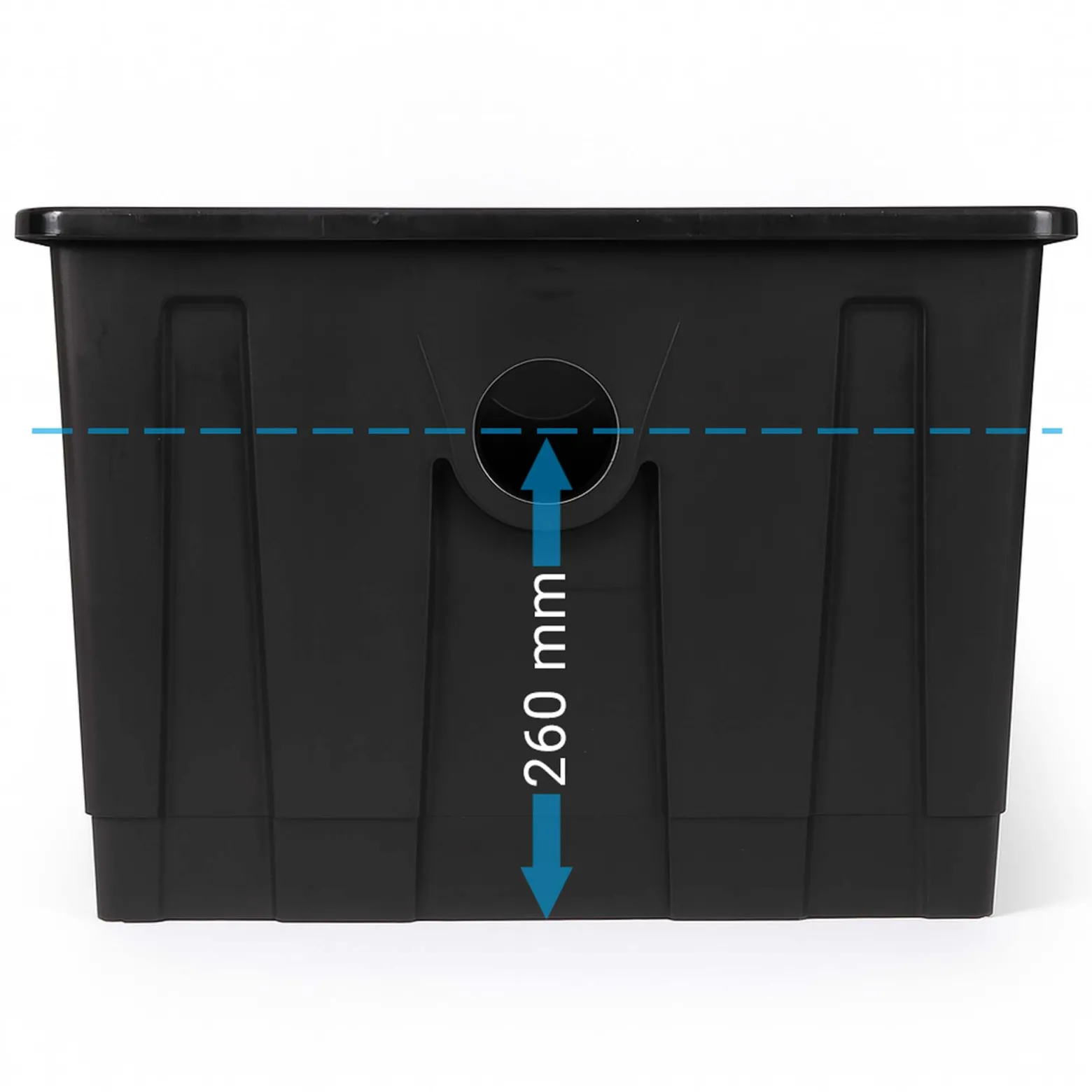SunSun Ersatzteil Wanne Stufe 1 für Bio Teichfilter CBF-350 - Durchlauffilter Teich bis 12.000 L Teichvolumen - bis 8000 l/h - 1 Kammer-System Teich Filter Biofilter Koiteich