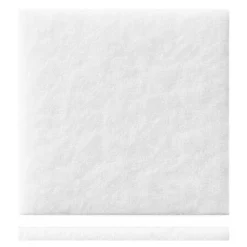 SunSun Filtervlies Synfil 300 50 x 50 x 2,5 cm, sehr feine Porung, weiß, für Teichfilter oder Aquarienfilter, Aquarium Filtermedium
