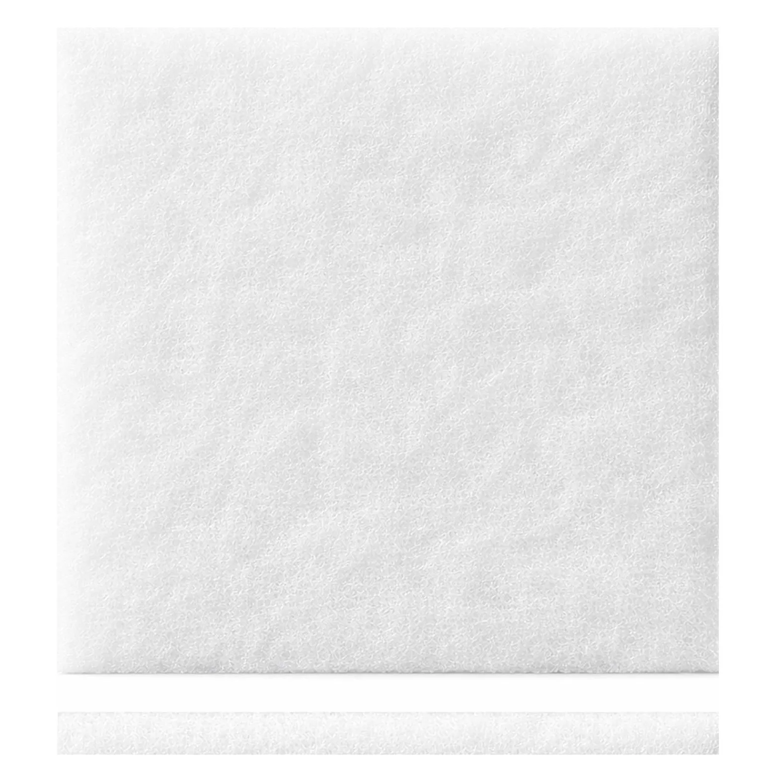SunSun Filtervlies Synfil 300 50 x 50 x 2,5 cm, sehr feine Porung, weiß, für Teichfilter oder Aquarienfilter, Aquarium Filtermedium