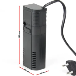 SunSun HJ-611B Innenfilter Aquarium mit Pumpe 450l/h 6W Filterpumpe für kleines Aquarium bis 60 Liter