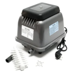 SunSun HJB-280 Teichbelüfter 16800l/h 200W Luftpumpe für Aquarium und Teiche für eisfreies Wasser im Winter und Sauerstoffzufuhr im Sommer