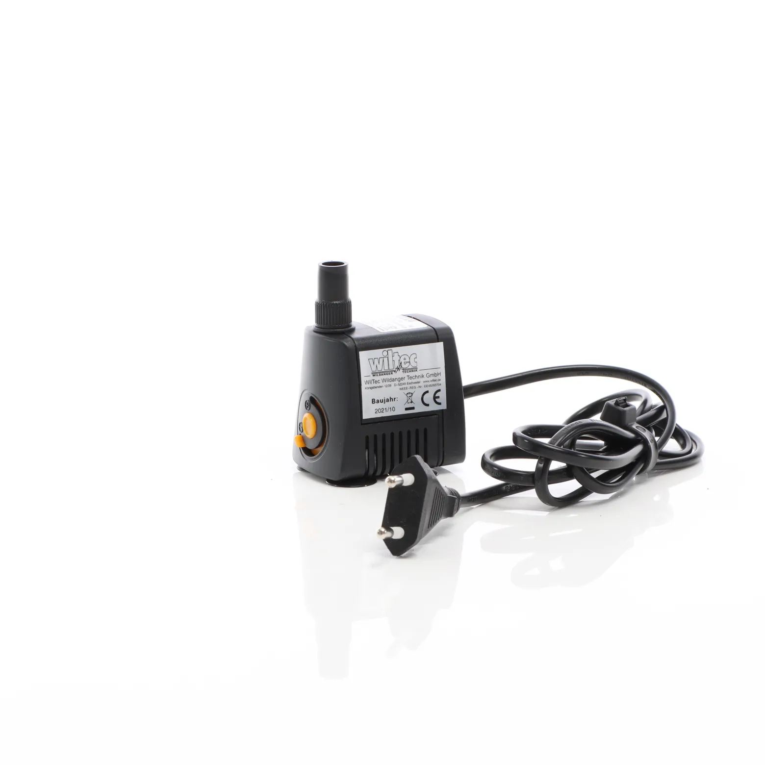 SunSun HJ-211 ECO Aquarium Pumpe 200 L/h 2 W kleine Aquariumpumpe 37×36×30 mm mit regulierbarem Durchfluss für Mini Aquarium