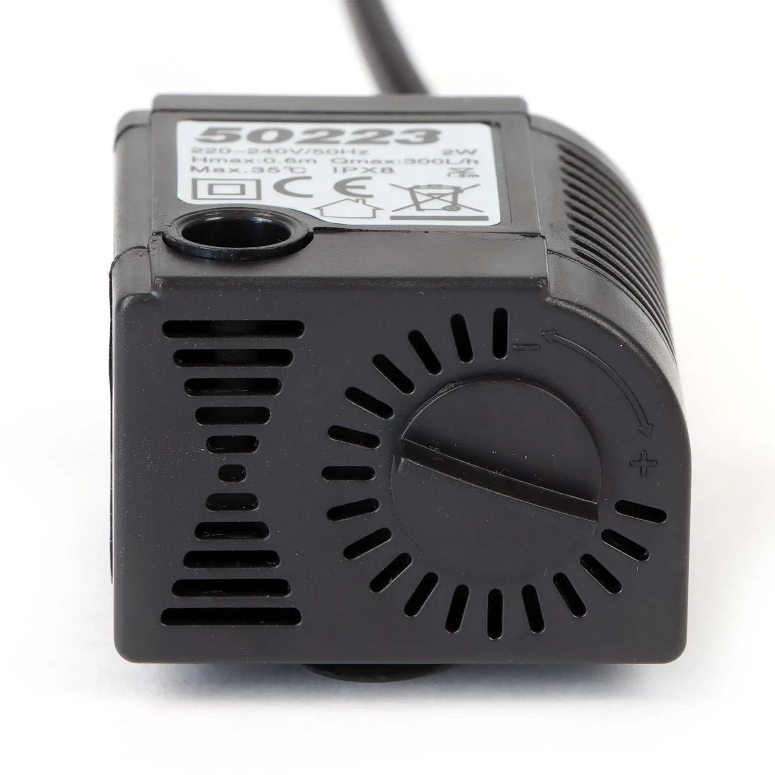 SunSun HJ-311 ECO Aquarium Pumpe 300 L/h 2 W kleine Aquariumpumpe 44×48×34 mm mit regulierbarem Durchfluss für Mini Aquarium