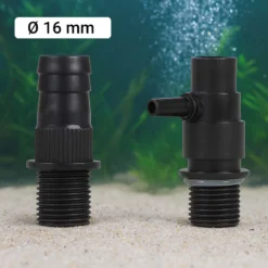 SunSun HJ-1142 ECO Aquarium Pumpe 1000 L/h 22 W kleine Aquariumpumpe mit Filterschwamm und Sauerstoffschlauch für Mini Aquarium