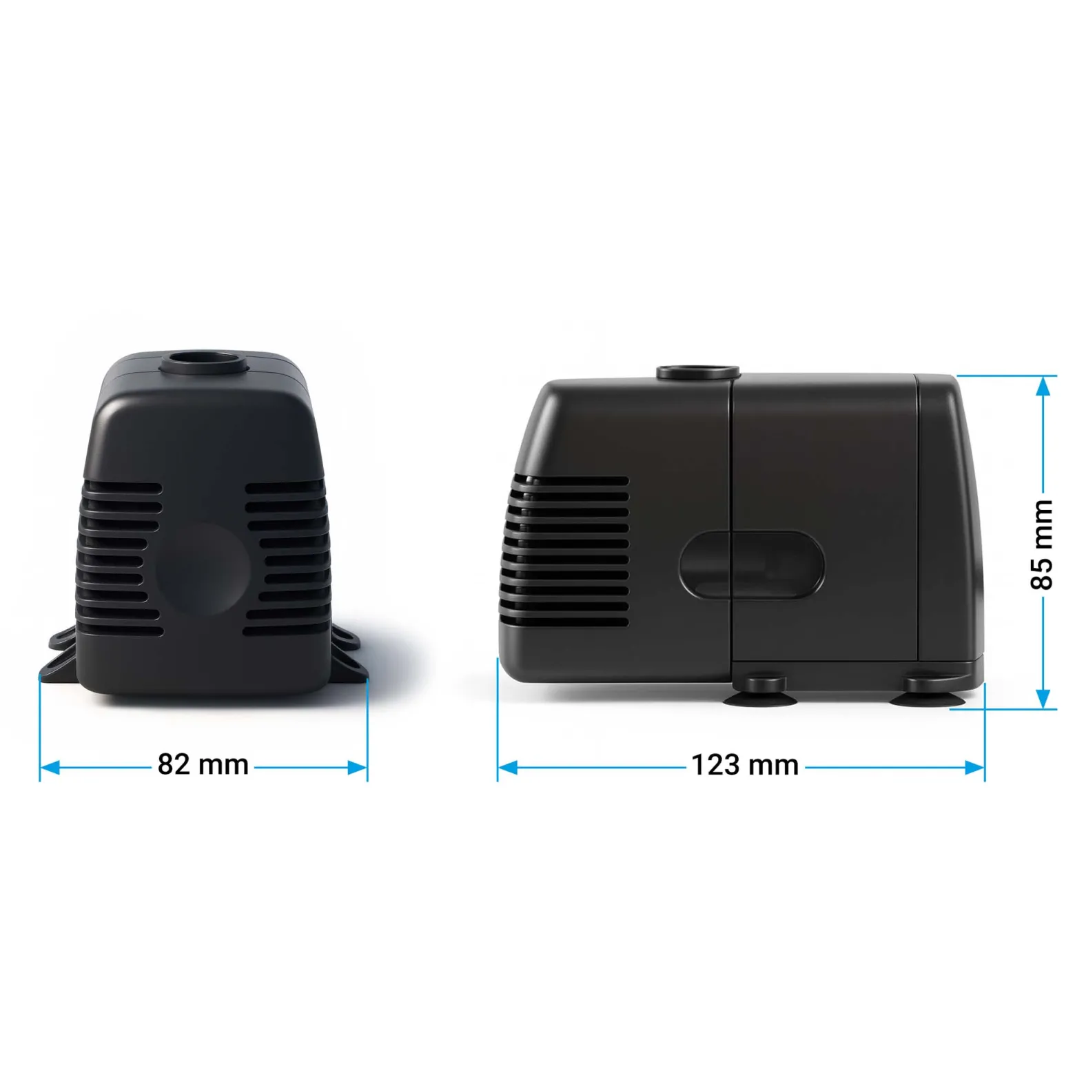 SunSun HJ-1142 ECO Aquarium Pumpe 1000 L/h 22 W kleine Aquariumpumpe mit Filterschwamm und Sauerstoffschlauch für Mini Aquarium