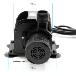 SunSun HJ-5000 ECO Teichpumpe SET 4000 l/h / 65 W Filterpumpe Bachlaufpumpe für Koiteiche Gartenteichpumpe Teichfilterpumpe Umwälzpumpe