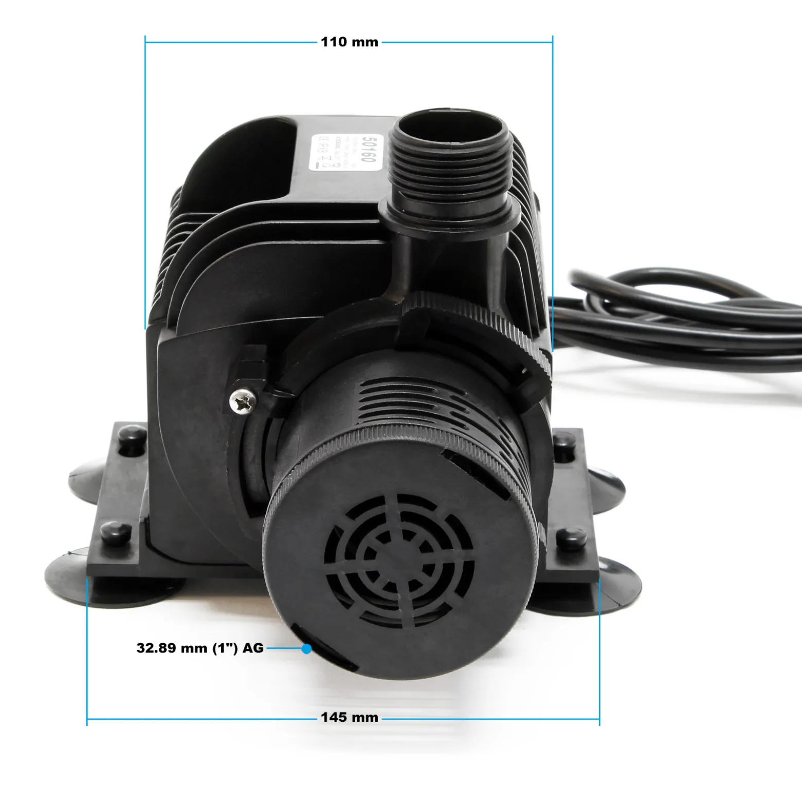 SunSun HJ-5000 ECO Teichpumpe SET 4000 l/h / 65 W Filterpumpe Bachlaufpumpe für Koiteiche Gartenteichpumpe Teichfilterpumpe Umwälzpumpe
