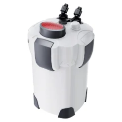 SunSun HW-304 Aquarium Außenfilter 55 W 2000 L/h 4 Stufen Kammerfilter, Filtermedien, Filterpumpe