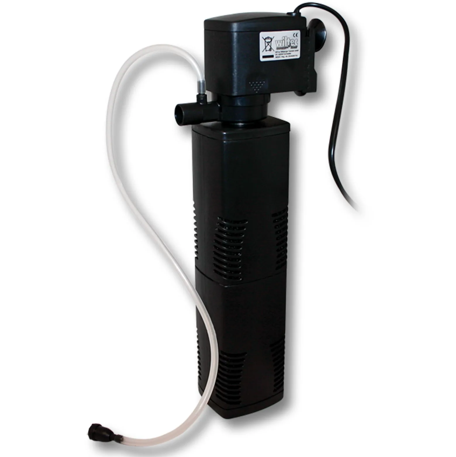 SunSun JP-024F Strömungspumpe 1200l/h 22W Aquarium Pumpe mit 2-stufigem Aquarium Filter und 45° schwenkbarer Düse für Süßwasser Aquarium