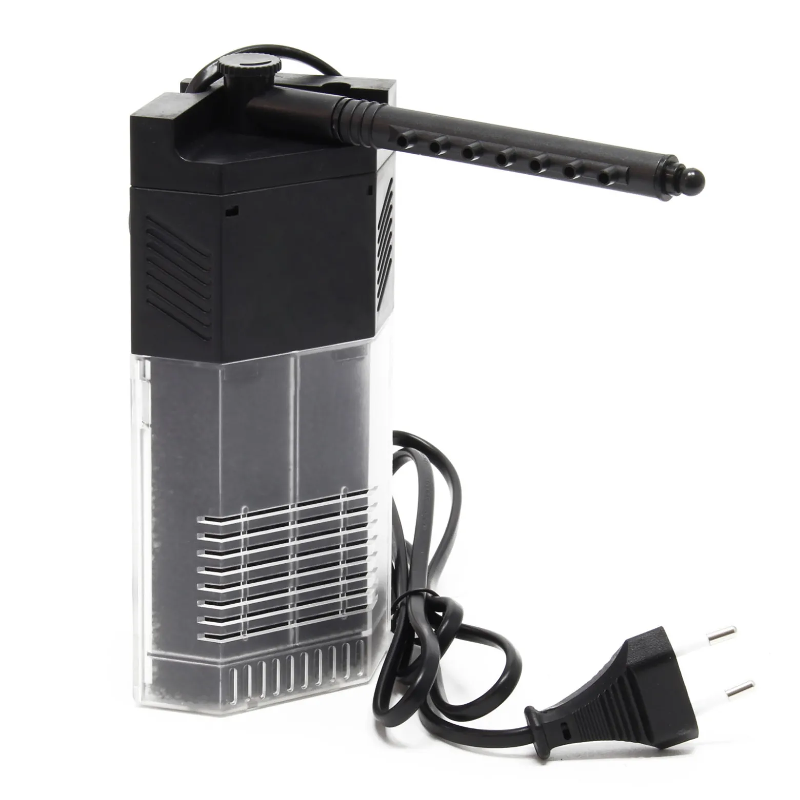 SunSun JP-093 Innenfilter Aquarium mit Pumpe 450 l/h 5W Eckfilter M für kleines Aquarium bis 60 L