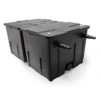 SunSun Komplettset: CBF-350B Teichfilter bis 60000 L Teichfilteranlage als Durchlauffilter, NEO10000 SuperECO Teichpumpe 10000l/h 80W, CUV-218 Teichklärer UVC Klärer mit 18W, Y-Verteiler