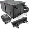 SunSun Komplettset: CBF-350B Teichfilter bis 60000 L Teichfilteranlage Durchlauffilter, NEO6000 Teichpumpe 6000l/h 40W, CUV-236 Teichklärer 36W, 5m Teichschlauch 38 mm, Schlauchschellen W1 44-47mm