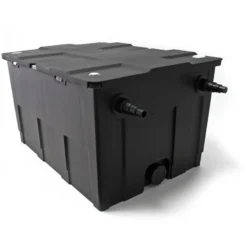 SunSun Komplettset: CBF-550 Teichfilter bis 60000 L Teichfilteranlage als Durchlauffilter, NEO10000 SuperECO Teichpumpe 10000l/h 80W, CUV-224 Teichklärer UVC Klärer mit 24W, Y-Verteiler