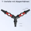 SunSun Komplettset: CBF-550 Teichfilter bis 60000L Teichfilteranlage als Durchlauffilter, NEO10000 Teichpumpe 10000l/h 80W, CUV-236 Teichklärer UVC Klärer mit 36W, 25m Teichschlauch 25 mm, Y-Verteiler