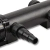 SunSun Komplettset: CBF-350 Teichfilter bis 12000 L Teichfilteranlage als Durchlauffilter, CUV-318 Teichklärer UVC Klärer mit 18W, 5m Teichschlauch 25 mm (1")