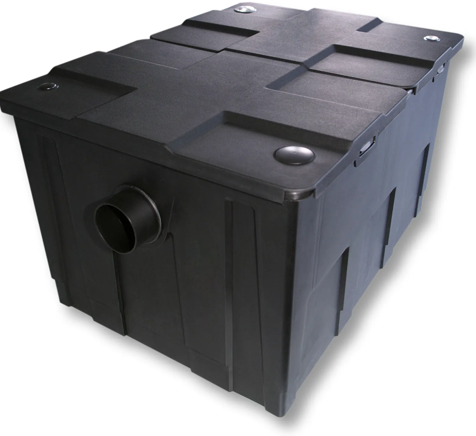 SunSun Komplettset: CBF-550 Teichfilter bis 60000 L Teichfilteranlage als Durchlauffilter, CTF-6000 SuperECO Teichpumpe 6000l/h 40W, CUV-224 Teichklärer UVC Klärer mit 24W