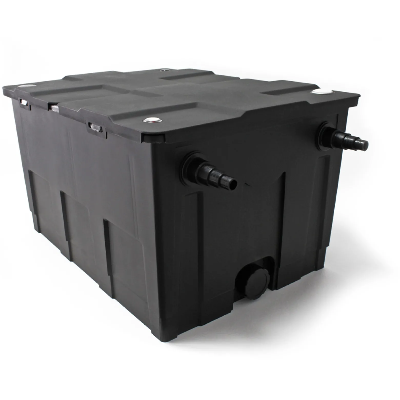 SunSun Komplettset: CBF-550 Teichfilter bis 60000 L Teichfilteranlage als Durchlauffilter, CTF-8000 SuperECO Teichpumpe 8000l/h 70W, CUV-324 Teichklärer UVC Klärer mit 24W