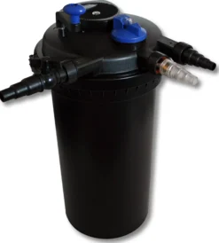 SunSun Komplettset: CPF-15000 Teichdruckfilter bis 30000 L mit 18 Watt UV-C Teichklärer, CTF-6000 SuperECO Teichpumpe 6000l/h 40W