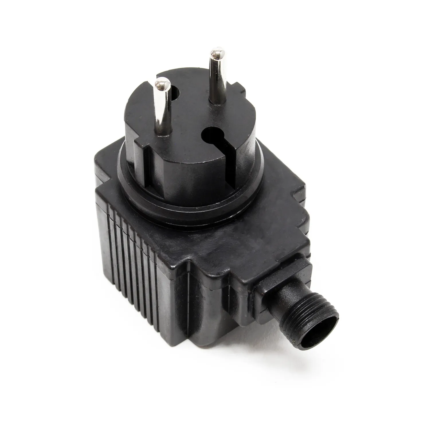SunSun Netzteil JBA41V-12-100VA 12 V 830 mA, 2-poliger Netzadapter mit Niedervolt-Stecksystem, Transformator IP44 für Teichbeleuchtung und Garten