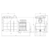 SunSun Poolpumpe 13000l/h 550W Schwimmbadpumpe Filterpumpe Umwälzpumpe