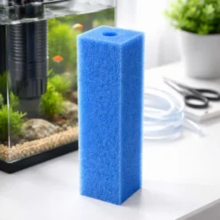 SunSun Schaumstoffpatrone fein 9,5 x 9,5 x 50 cm, 32 mm Innendurchmesser, mittlere Porung, Filterpatrone für bestehende Filtersysteme